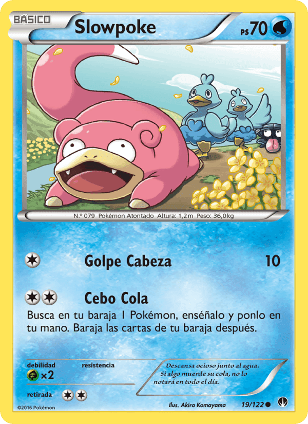 Slowpoke, carta 19 de TURBOLímite