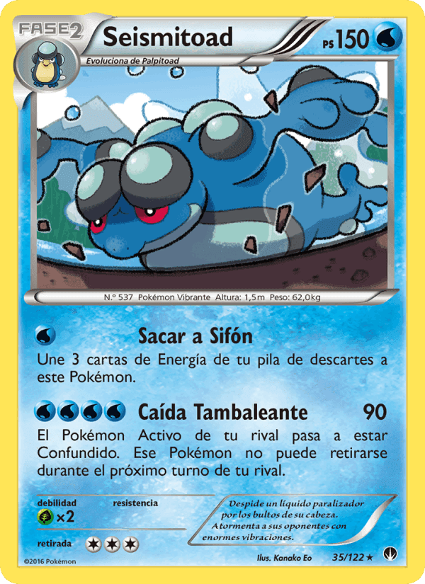 Seismitoad, carta 35 de TURBOLímite