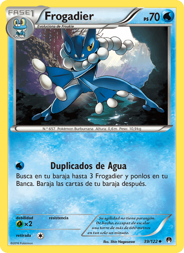 Frogadier, carta 39 de TURBOLímite