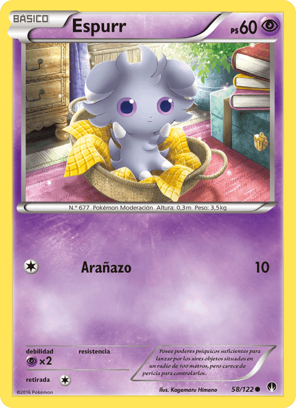 Espurr, carta 58 de TURBOLímite
