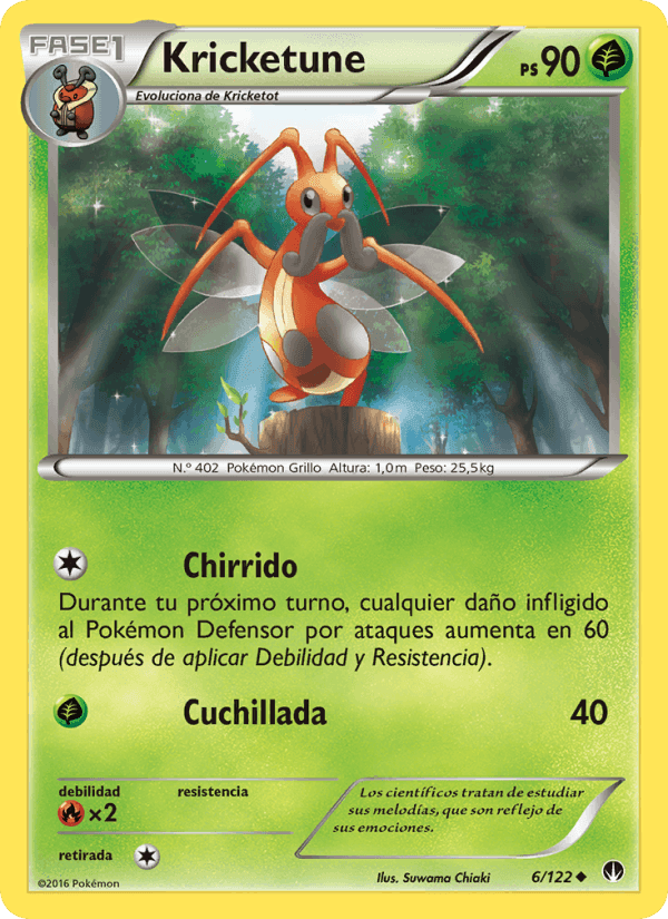 Kricketune, carta 6 de TURBOLímite