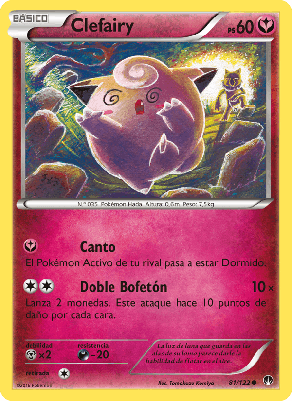 Clefairy, card 81 from TURBOLímite