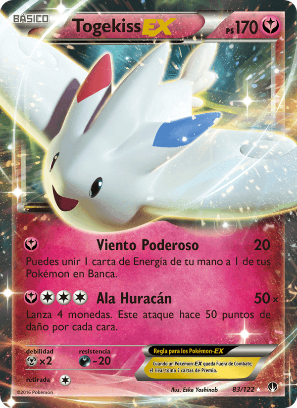 Togekiss EX, carta 83 de TURBOLímite