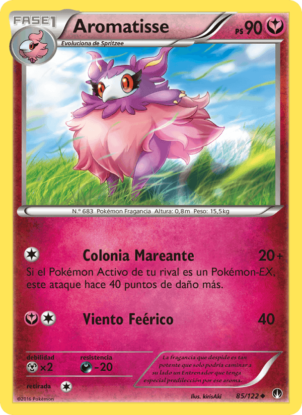 Aromatisse, card 85 from TURBOLímite