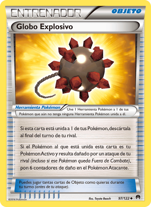 Globo Explosivo, card 97 from TURBOLímite