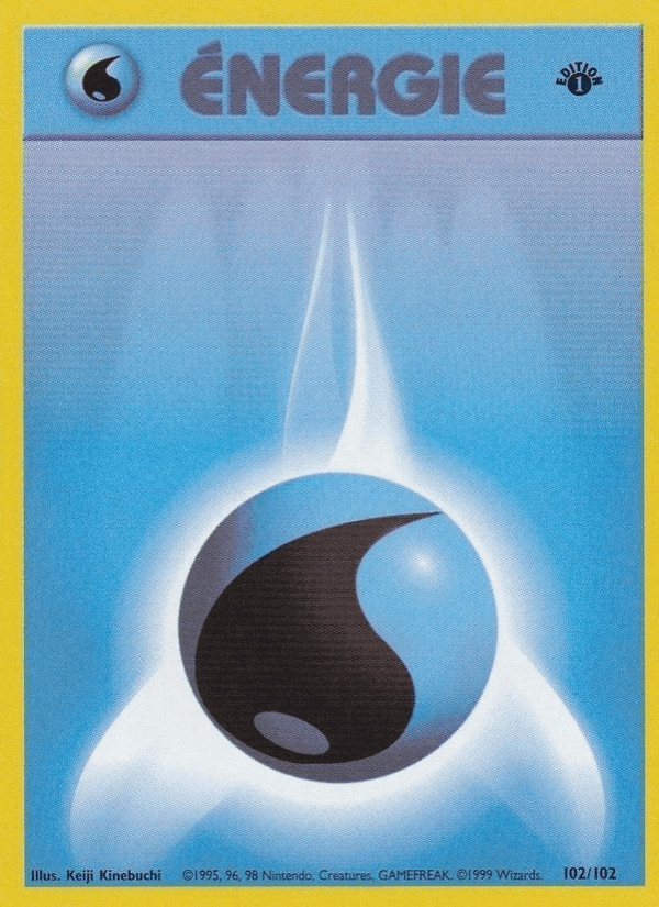 Énergie Eau, carta 102 di Set de Base