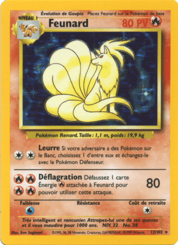 Feunard, carte 12 de Set de Base