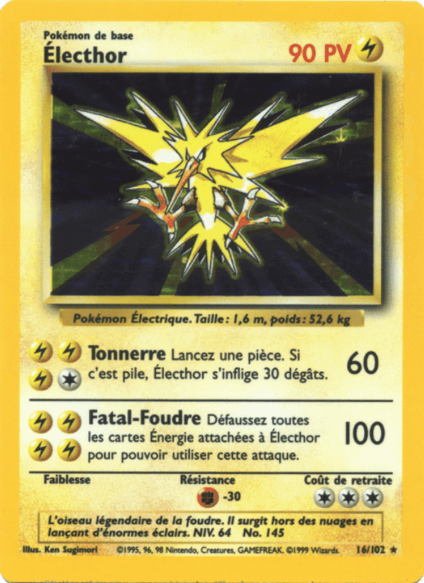 Électhor, carte 16 de Set de Base