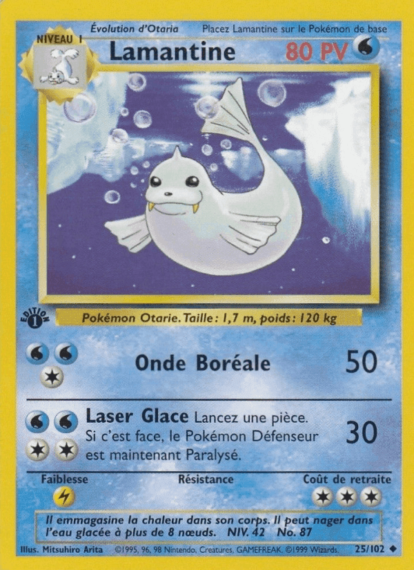 Lamantine, carte 25 de Set de Base