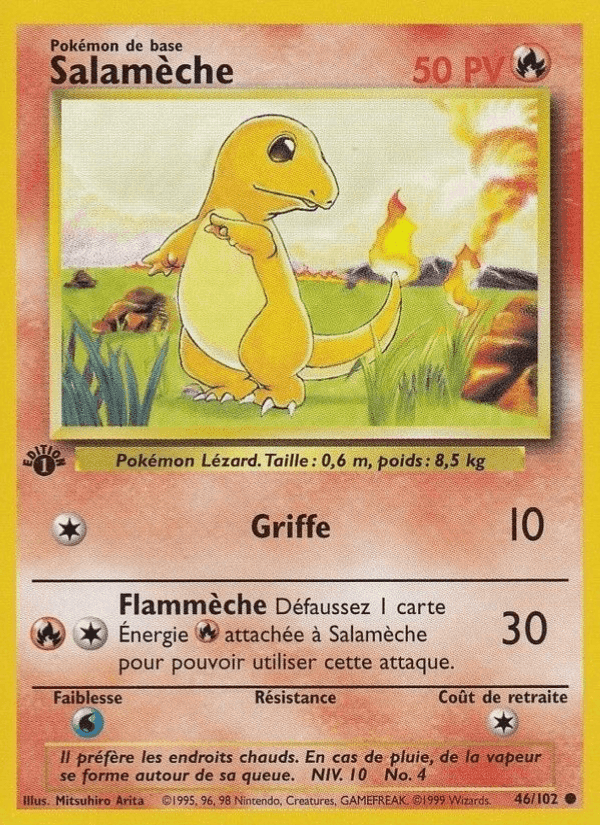 Salamèche, carta 46 di Set de Base