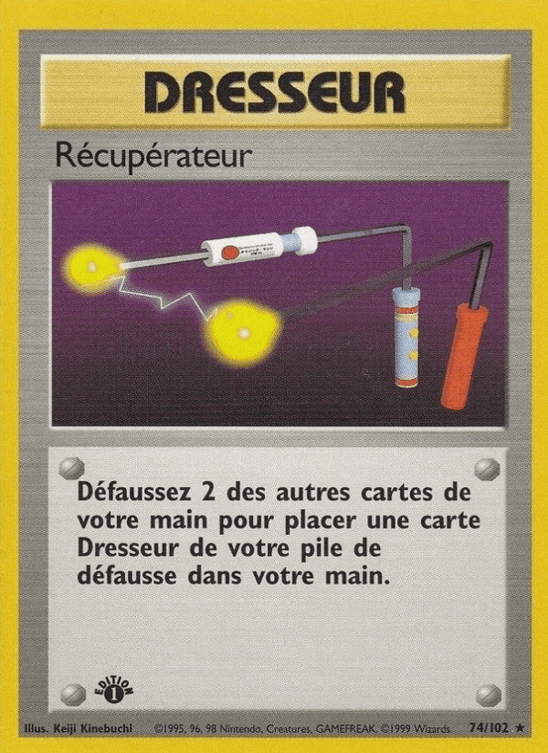 Récupérateur, card 74 from Set de Base