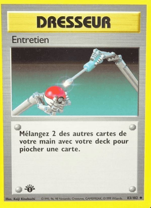 Entretien, card 83 from Set de Base