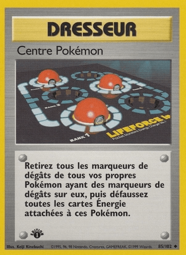 Centre Pokémon, carte 85 de Set de Base