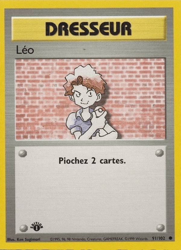 Léo, card 91 from Set de Base
