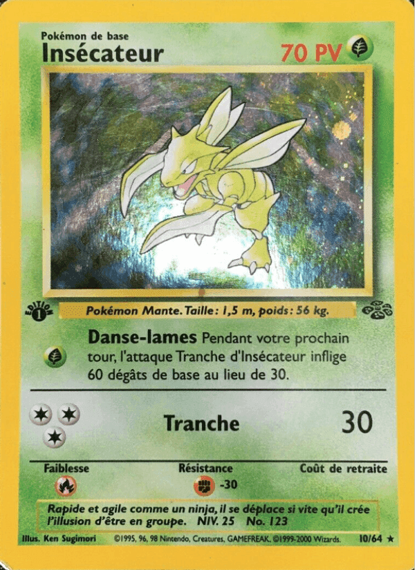 Insécateur, carte 10 de Jungle