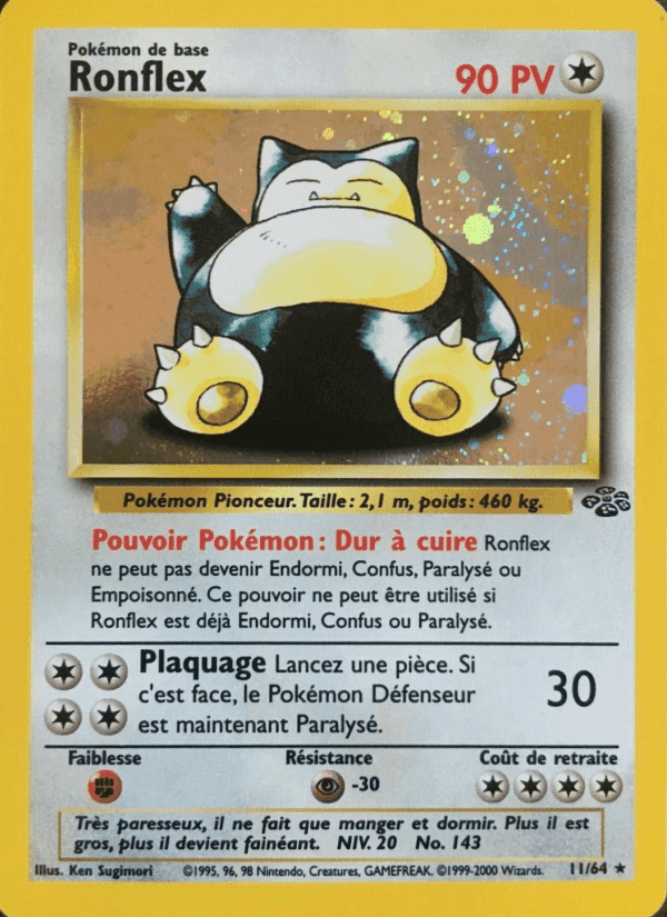 Ronflex, carta 11 de Jungle
