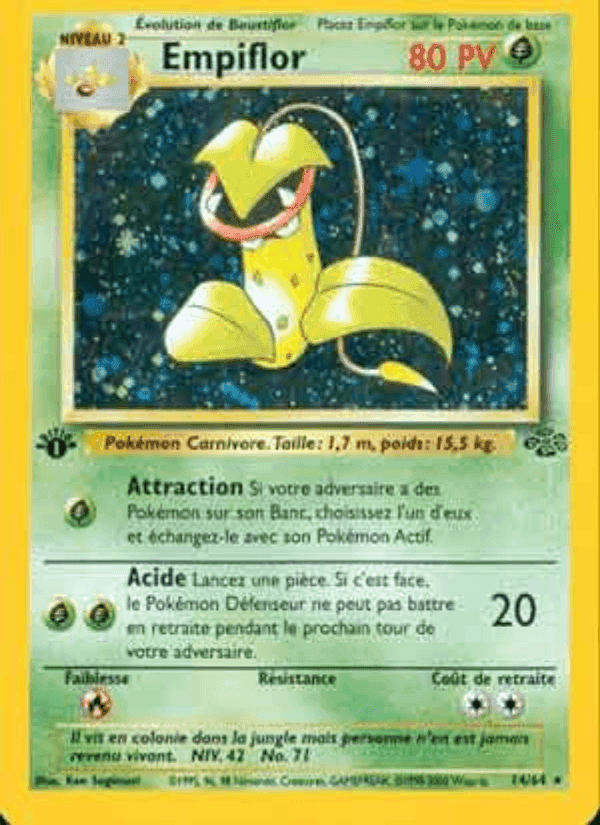 Empiflor, carte 14 de Jungle