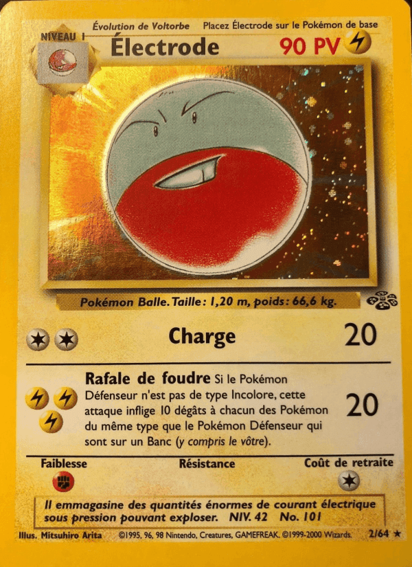 Électrode, carta 2 di Jungle