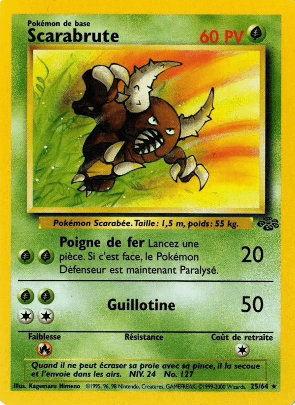 Scarabrute, carte 25 de Jungle