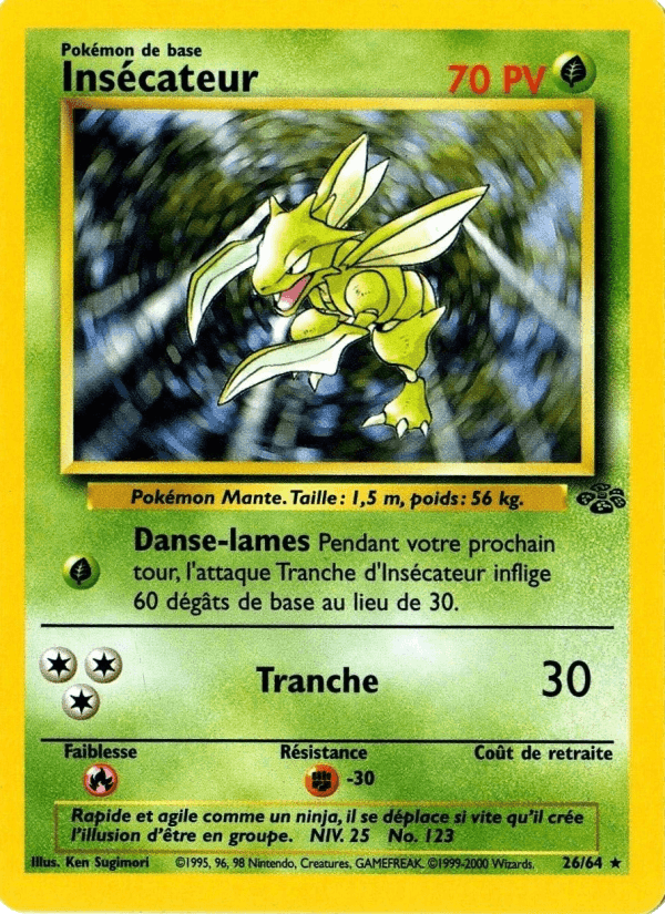 Insécateur, carte 26 de Jungle