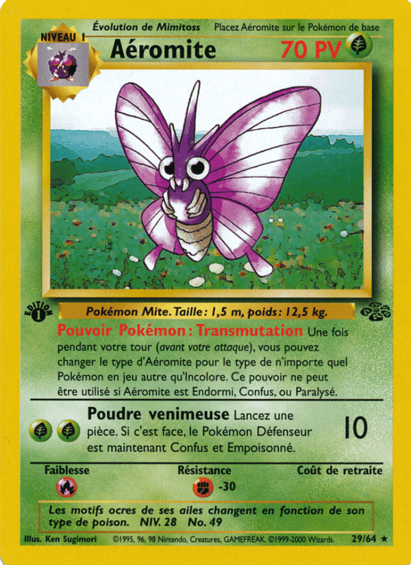 Aéromite, carte 29 de Jungle