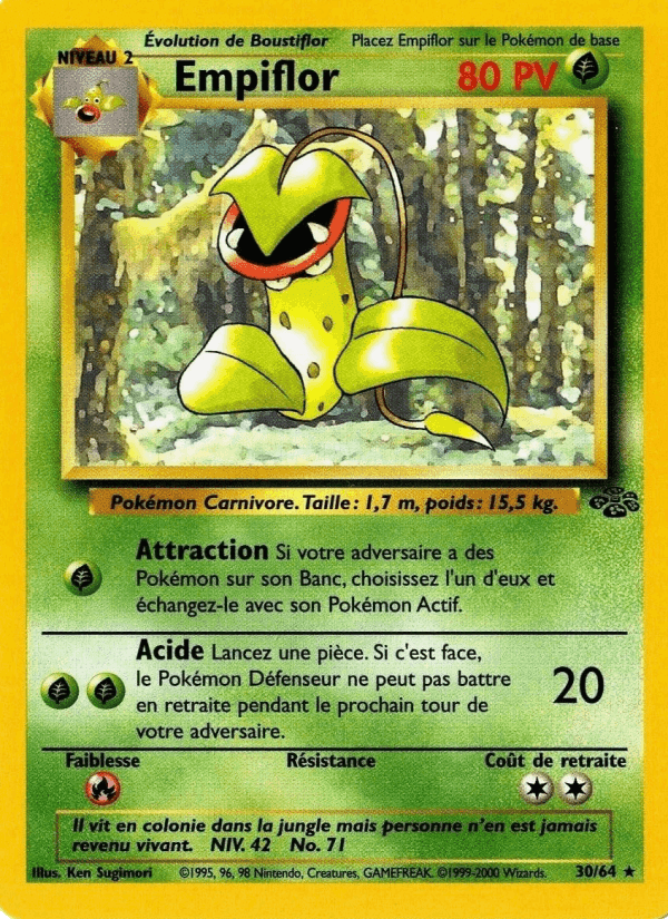 Empiflor, carte 30 de Jungle