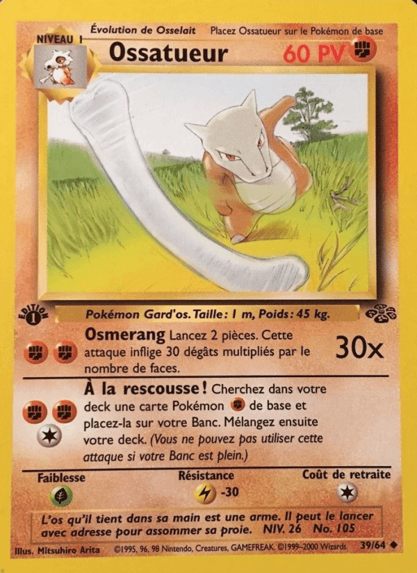 Ossatueur, carte 39 de Jungle