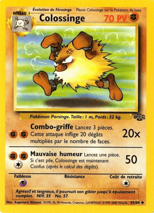 Colossinge, carta 43 de Jungle