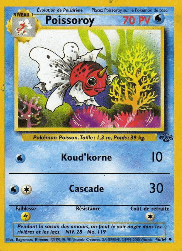 Poissoroy, carte 46 de Jungle