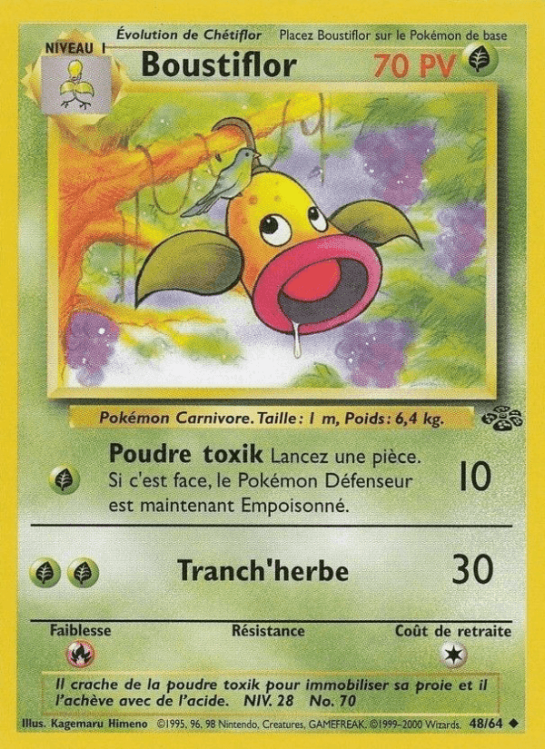 Boustiflor, carte 48 de Jungle