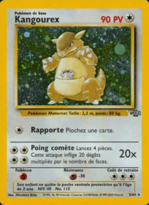 Kangourex, carte 5 de Jungle