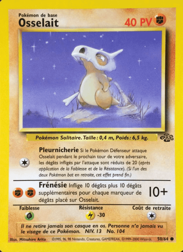 Osselait, carte 50 de Jungle