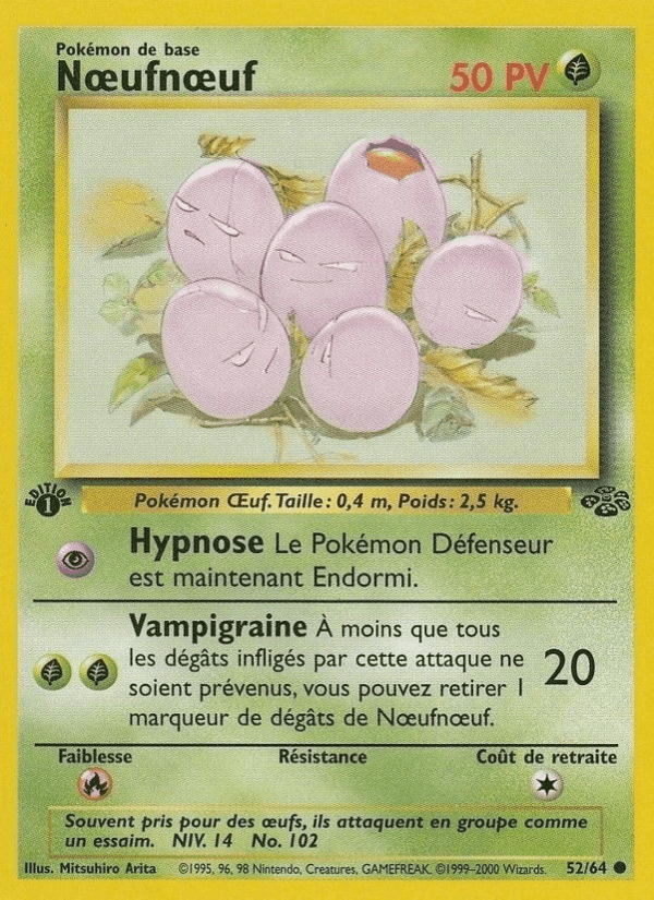 Nœufnœuf, carte 52 de Jungle
