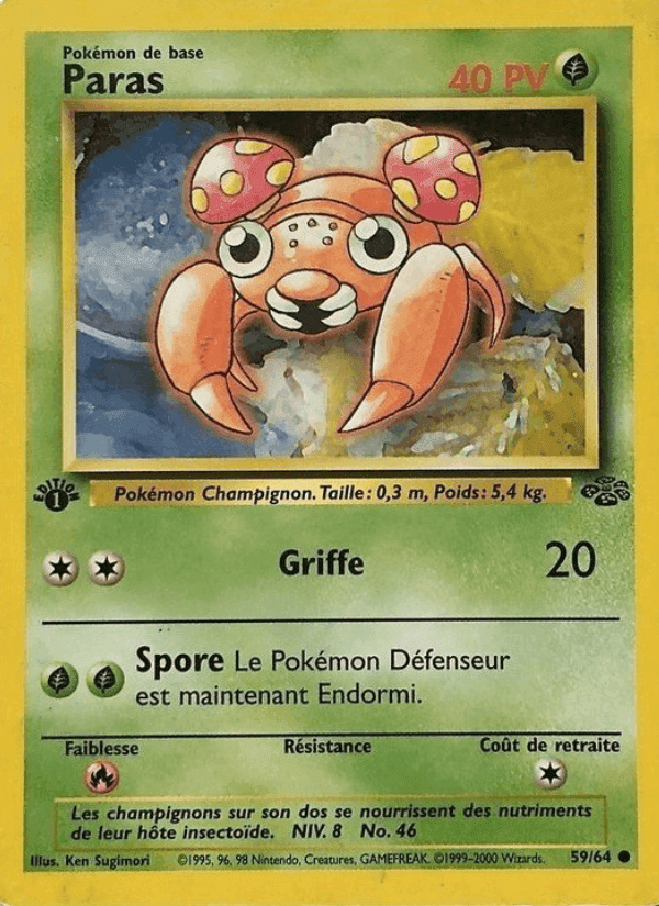 Paras, carte 59 de Jungle
