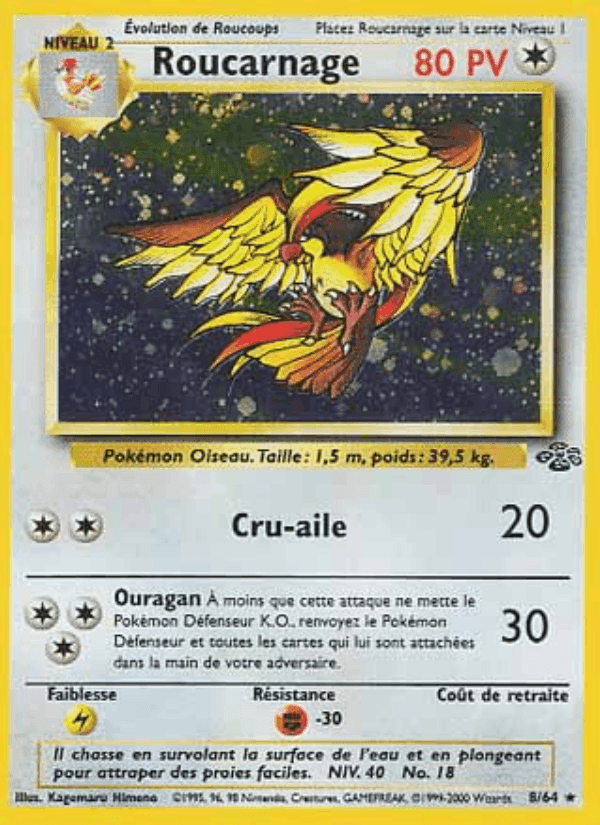 Roucarnage, carte 8 de Jungle