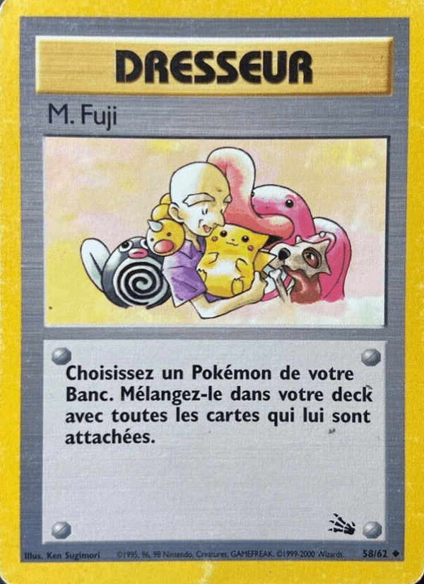 M. Fuji, carte 58 de Fossile