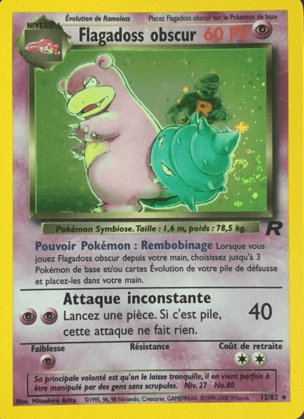 Flagadoss obscur, carte 12 de Team Rocket