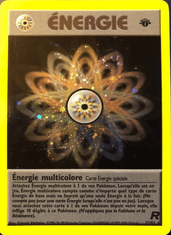Énergie multicolore, carte 17 de Team Rocket