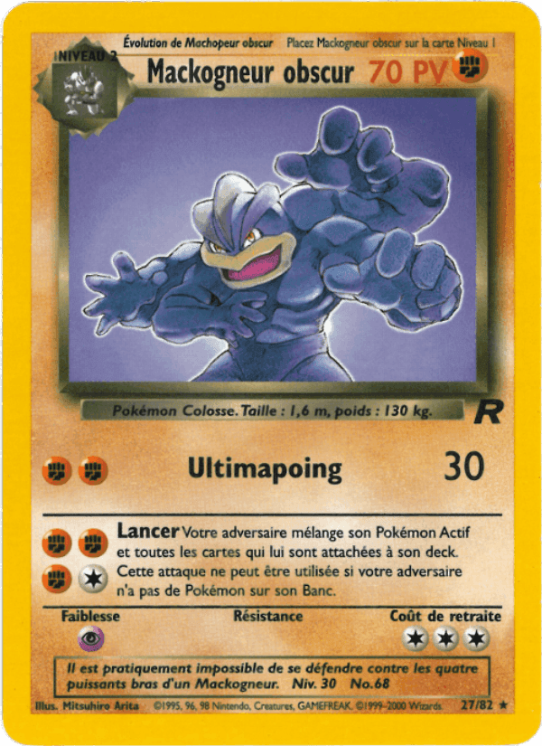 Mackogneur obscur, carte 27 de Team Rocket