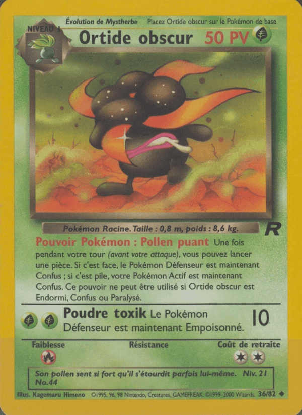 Ortide obscur, carte 36 de Team Rocket