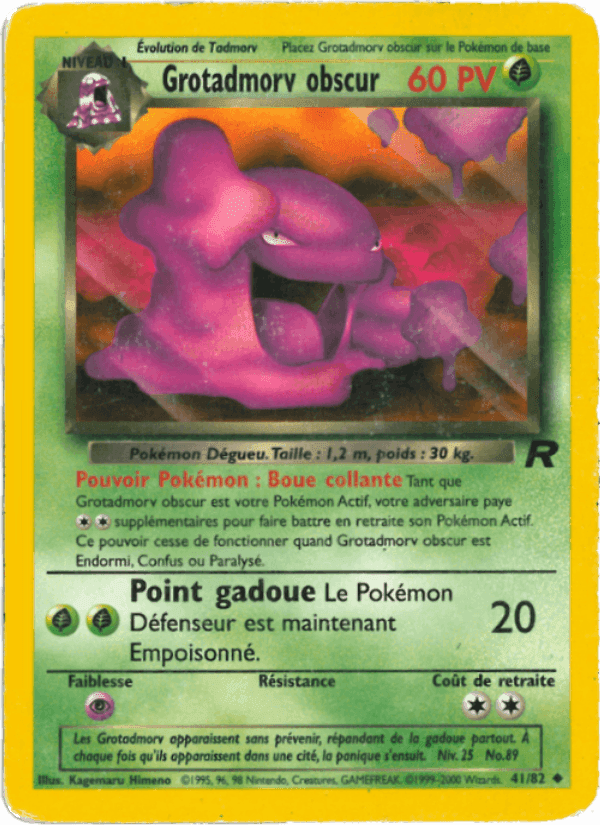 Grotadmorv obscur, carte 41 de Team Rocket