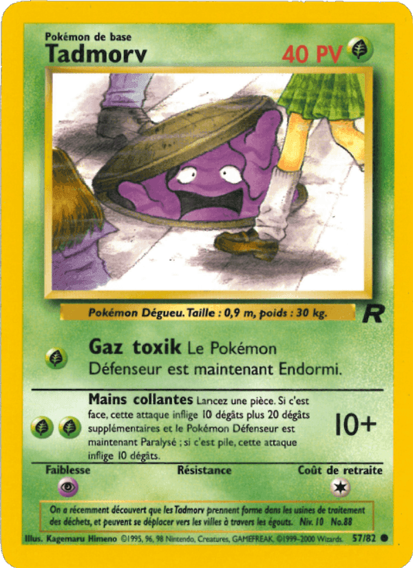 Tadmorv, carte 57 de Team Rocket