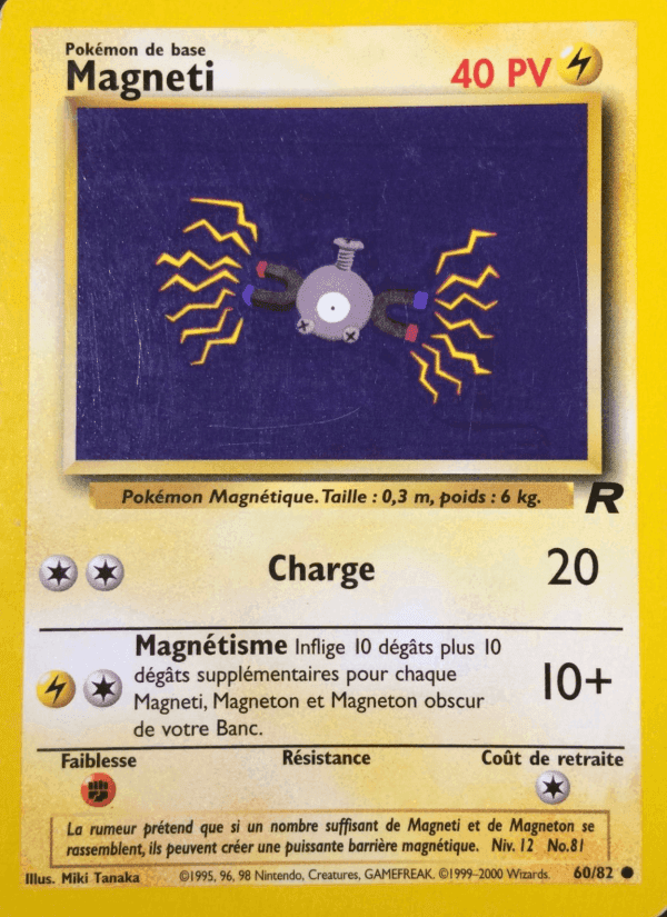 Magnéti, carta 60 de Team Rocket