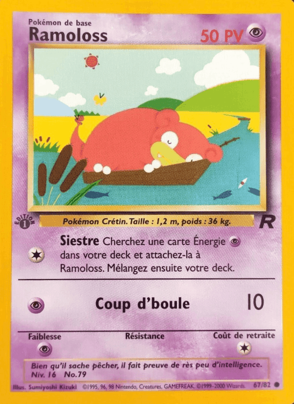 Ramoloss, card 67 from Team Rocket