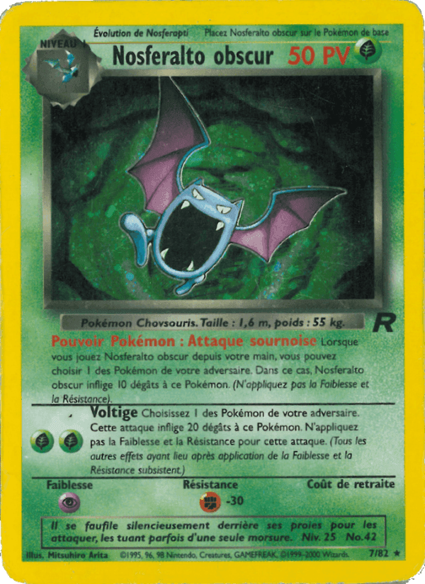 Nosferalto obscur, carte 7 de Team Rocket