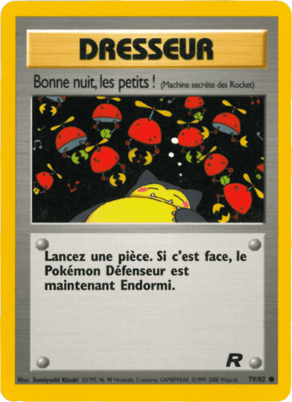 Bonne nuit, les petits !, carte 79 de Team Rocket