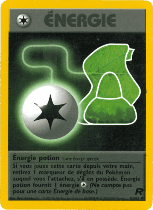 Énergie potion, card 82 from Team Rocket