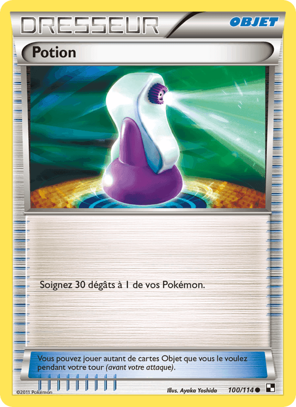 Potion, card 100 from Noir & Blanc