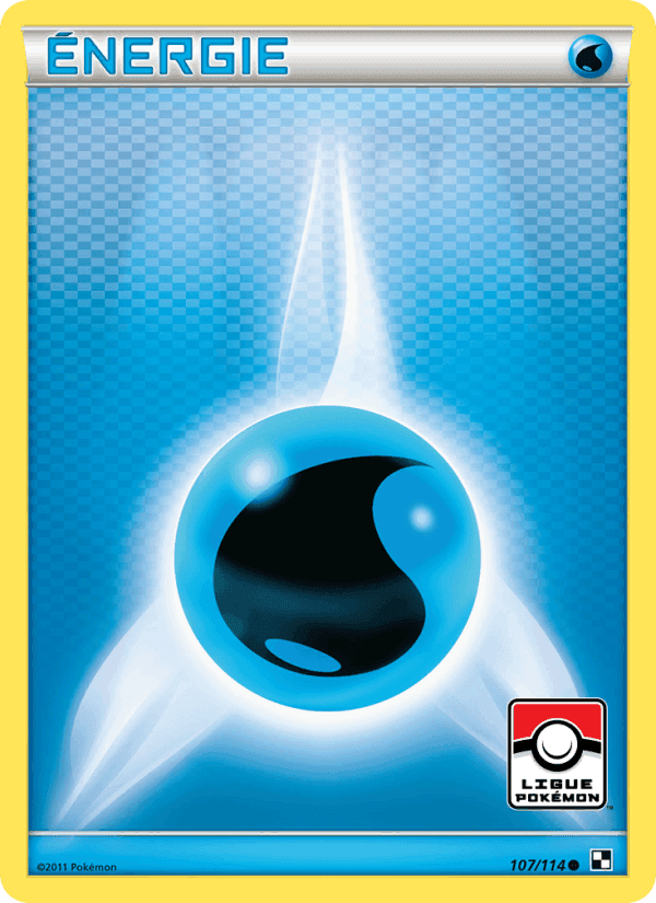 Énergie Eau, card 107 from Noir & Blanc