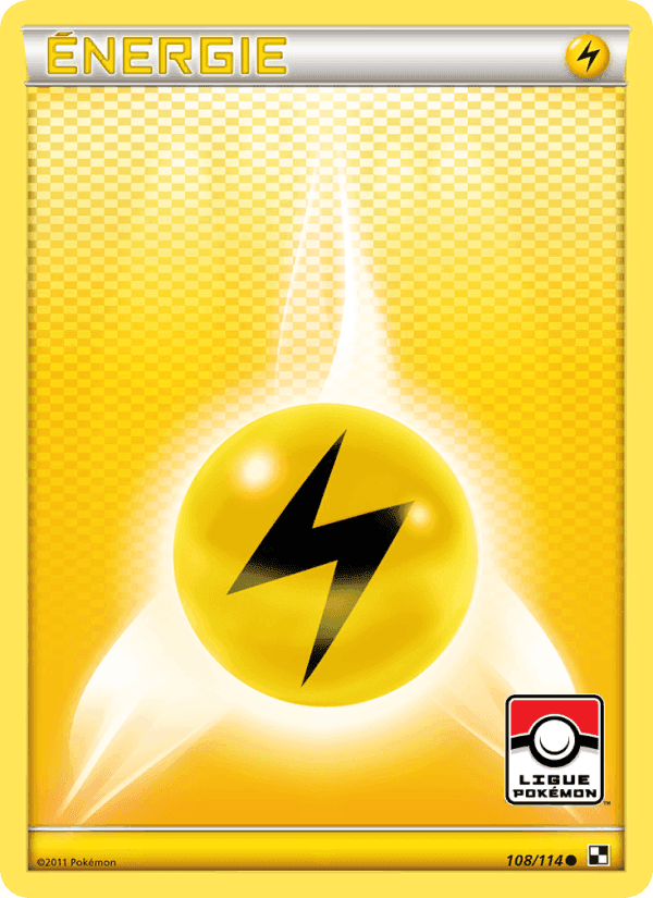 Énergie Électrique, carte 108 de Noir & Blanc